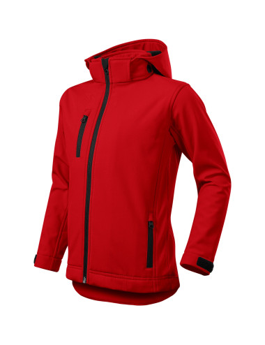 Children`s softshell jacket performance 535 red Adler Malfini®