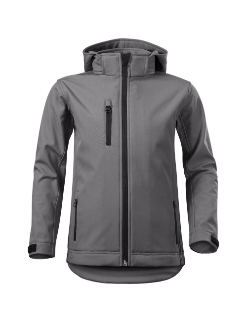 Kinder-Softshelljacke Performance 535 Steel Adler Malfini®