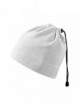 Fleece hat 2in1 scarf practic 519 white Malfini