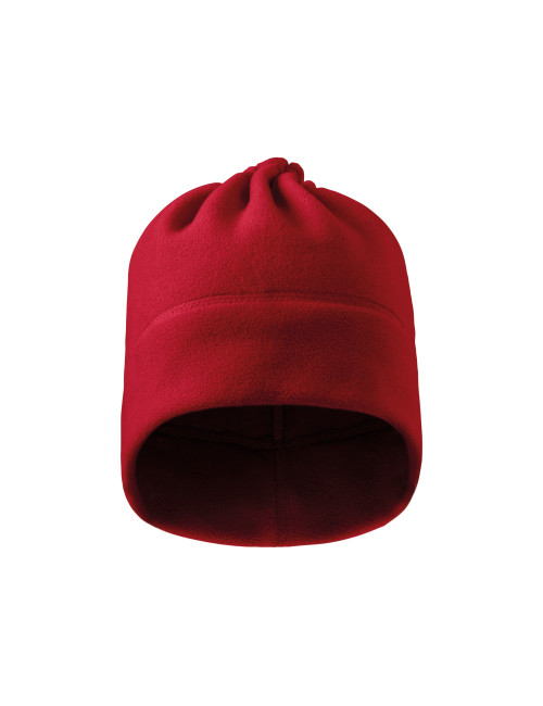 Schal, Fleecemütze, 2in1, Halswärmer, praktisch 519 rot, Malfini-Logo-Stickerei