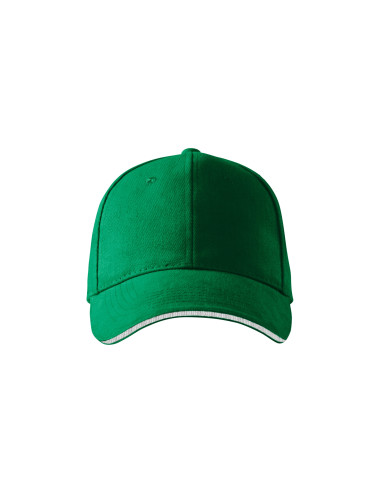 Unisex sandwich cap 6p 306 grass green Adler Malfini®
