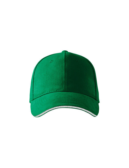 Unisex sandwich cap 6p 306 grass green Adler Malfini®