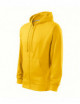 2Men`s trendy zipper sweatshirt 410 yellow Adler Malfini®