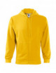 2Men`s trendy zipper sweatshirt 410 yellow Adler Malfini®