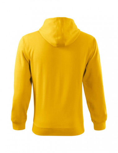 Men`s trendy zipper sweatshirt 410 yellow Adler Malfini®