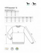 2Herren-/Kinder-Sweatshirt Essential 406 Gelb Adler Malfini®