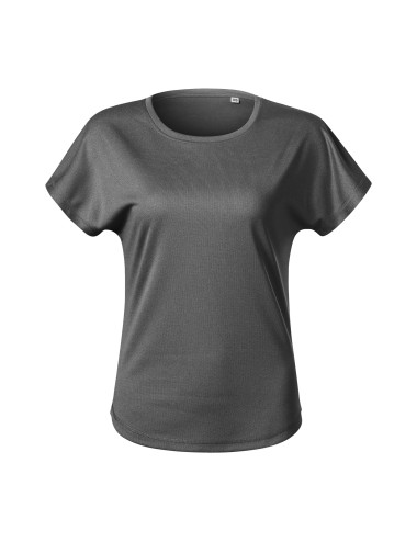 Women`s T-shirt Chance (grs) 811 black melange Adler Malfini®