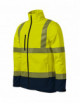Softshell jacket unisex hv drop 5v3 fluorescent yellow Malfini Rimeck®