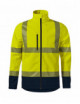 2Softshell kurtka unisex hv drop 5v3 fluorescencyjny żółty Malfini Rimeck®