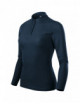 2Damen-Poloshirt Piqué Polo LS 231 Marineblau Adler Malfini®