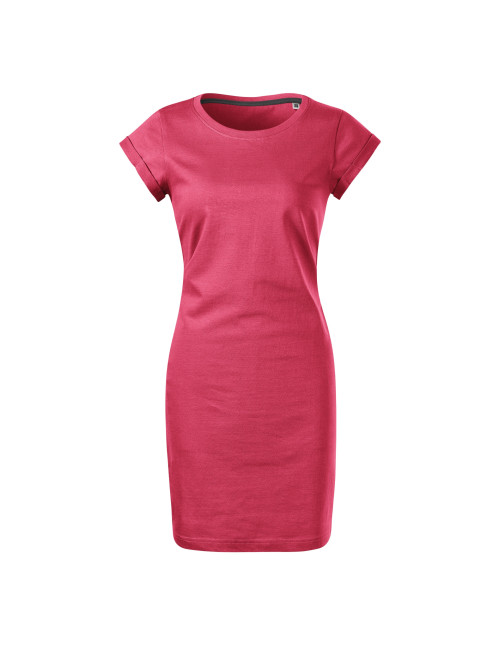 FREEDOM 178 red purple Loose women`s tunic dress MALFINI