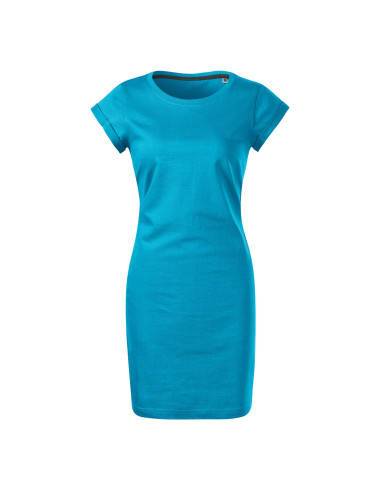 FREEDOM 178 turquoise Loose women`s tunic dress MALFINI for ivent