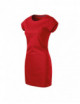 2Freedom 178 czerwona luźna sukienka damska tunika Malfini