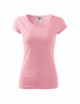 2Damen T-Shirt rein 122 rosa Adler Malfini®