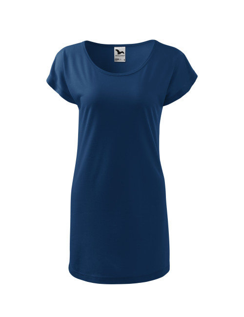 Women`s T-shirt/dress love 123 dark blue Adler Malfini®