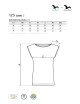 Women`s T-shirt/dress love 123 steel Adler Malfini®