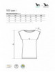 2Women`s T-shirt/dress love 123 steel Adler Malfini®