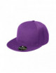2Unisex rap cap 6p 302 purple Adler Malfini®