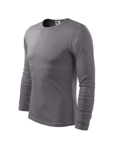 Herren-T-Shirt Fit-T LS 119 Steel Adler Malfini®
