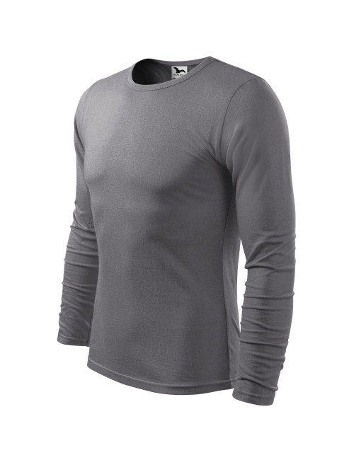 Herren-T-Shirt Fit-T LS 119 Steel Adler Malfini®