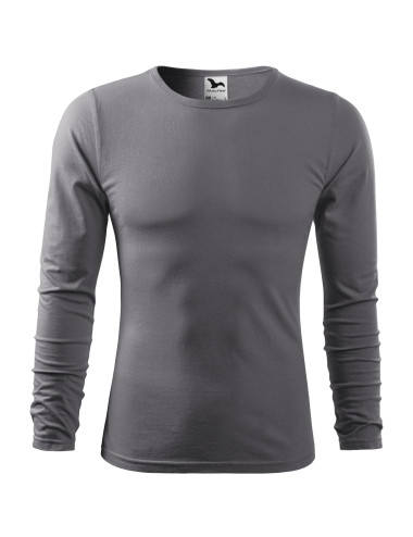 Herren-T-Shirt Fit-T LS 119 Steel Adler Malfini®