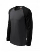 Unisex-Straßen-T-Shirt LS 130 Ebenholzgrau Malfini Rimeck®