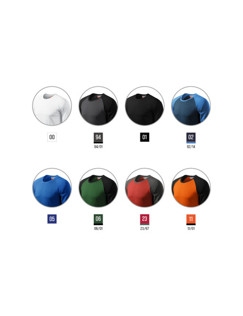 Unisex street t-shirt ls 130 orange Malfini Rimeck®