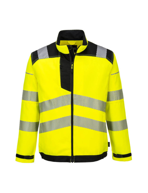 PW3 gelb/schwarze Warnjacke Portwest