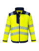 PW3 warning jacket yellow/navy blue Portwest