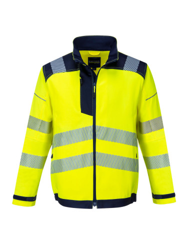 PW3 Warnjacke gelb/marineblau Portwest