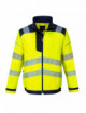 PW3 warning jacket yellow/navy blue Portwest