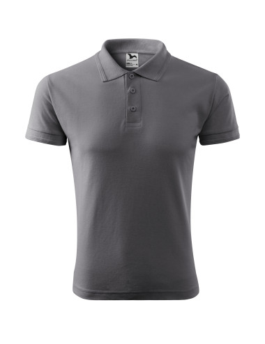 Men`s polo shirt pique polo 203 steel Adler Malfini®