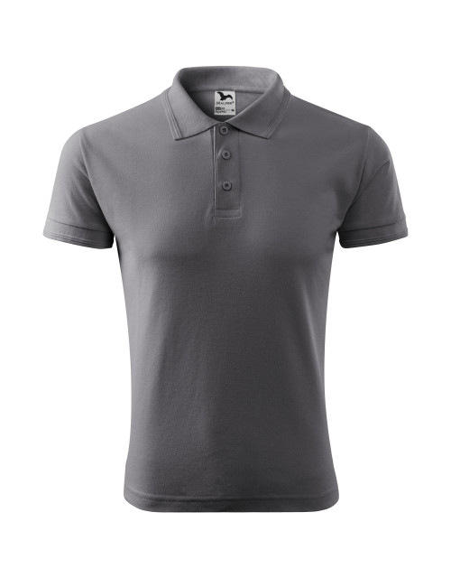 Herren-Poloshirt Piqué Polo 203 Steel Adler Malfini®
