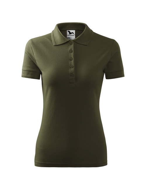 Women`s pique polo 210 military Adler Malfini® polo shirt