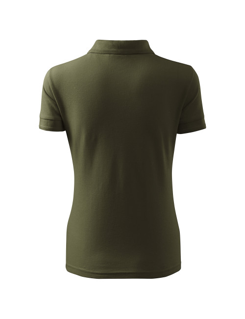 Women`s pique polo 210 military Adler Malfini® polo shirt