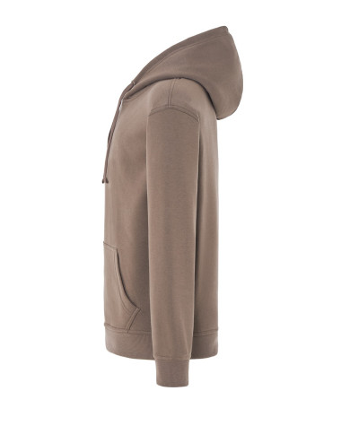 Bluzy dresowe męskie swra kng kangaroo br - brown Jhk