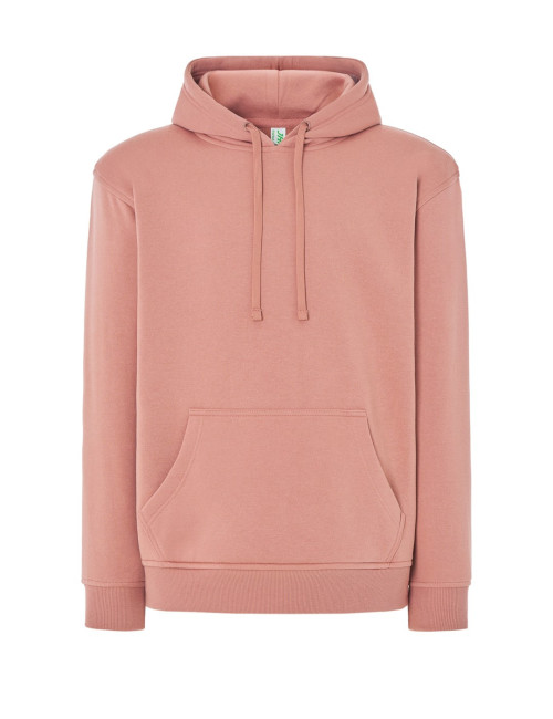 Bluzy dresowe męskie swra kng kangaroo pv - pink vintage Jhk