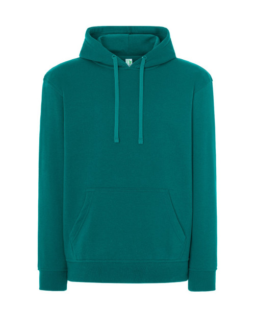 "Men's Malfini Sweatshirt TP-Tropical Green - Embroidered & Printed L