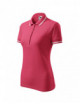 Damen-Urban-Poloshirt 220 rot lila Adler Malfini®