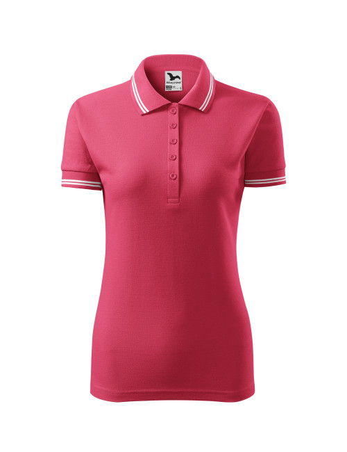 Women`s urban polo shirt 220 red purple Adler Malfini®