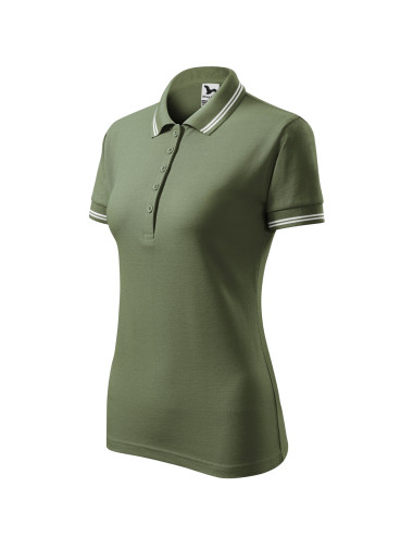 Damen-Urban-Poloshirt 220 Khaki Adler Malfini®