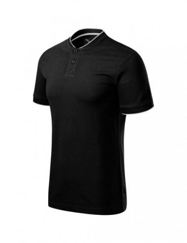 Diamond 273 black premium men`s polo shirt by Malfini