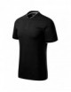 2Diamond 273 black premium men`s polo shirt by Malfini