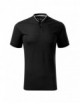 2Diamond 273 czarna premium koszulka polo męska Malfini