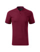 Diamant 273 Granat MALFINI Premium Herren-Poloshirt mit burgunderfarbenem Aufdruck