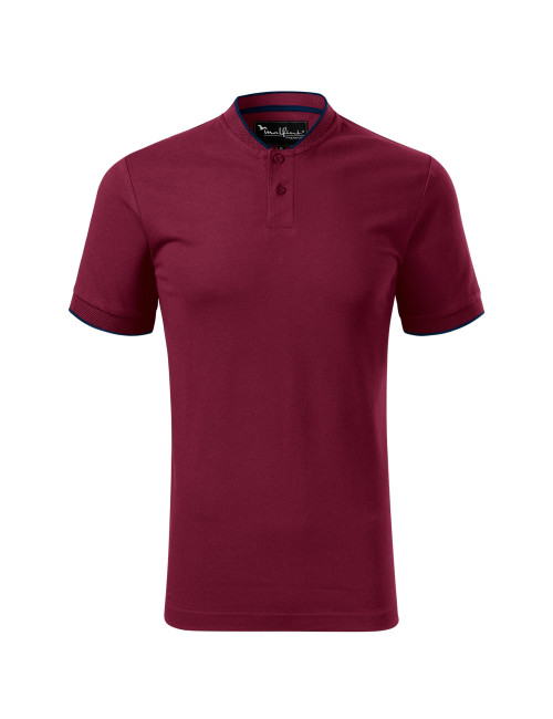 Diamond 273 garnet MALFINI Premium Koszulka polo męska bordo nadruk