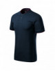 2Diamond 273 navy blue premium men`s polo shirt from Malfini