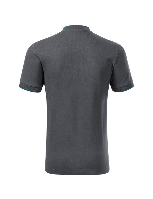 Diamond 273 graphite MALFINI Premium Men`s polo shirt with company logo