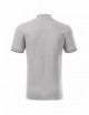2Diamond 273 silver gray premium koszulka polo męska Malfini