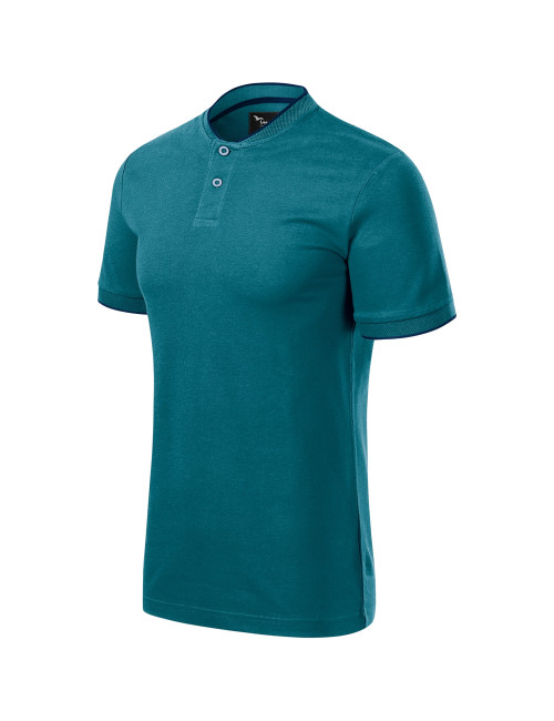 Diamond 273 petrol blue MALFINI Premium men`s polo with company print